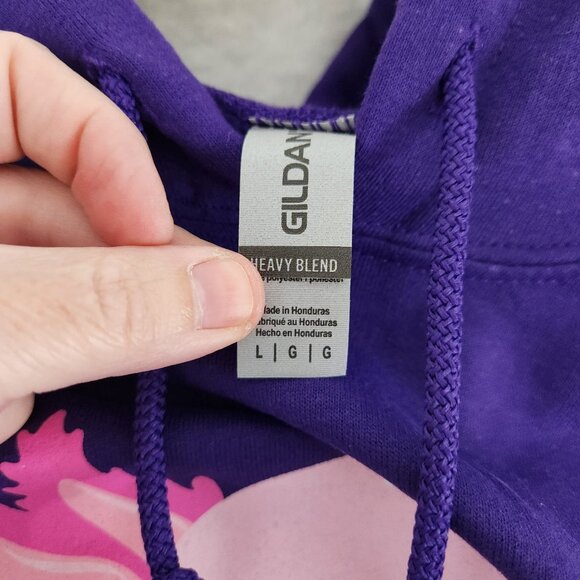 Girl Scout Hoodie Sweatshirt Cookie Incentive Axolotl Own Your Magic Adult Large - Picture 4 of 5